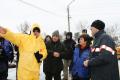 Министър Найденов посети пострадала от наводненията оранжерия